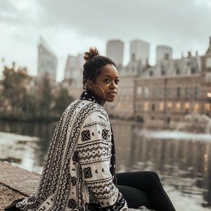 Vintage, Beaded Cape